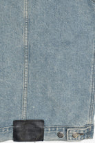 Vintage Harley Davidson Back Patch Denim Vest (1990s)