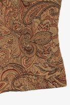 Vintage Brown Paisley Tapestry Vest (1990s)