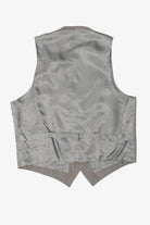 Vintage Gray Checkered Vest (1970s)