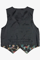 Decorative Carousel Horses Print Vest (1990s)