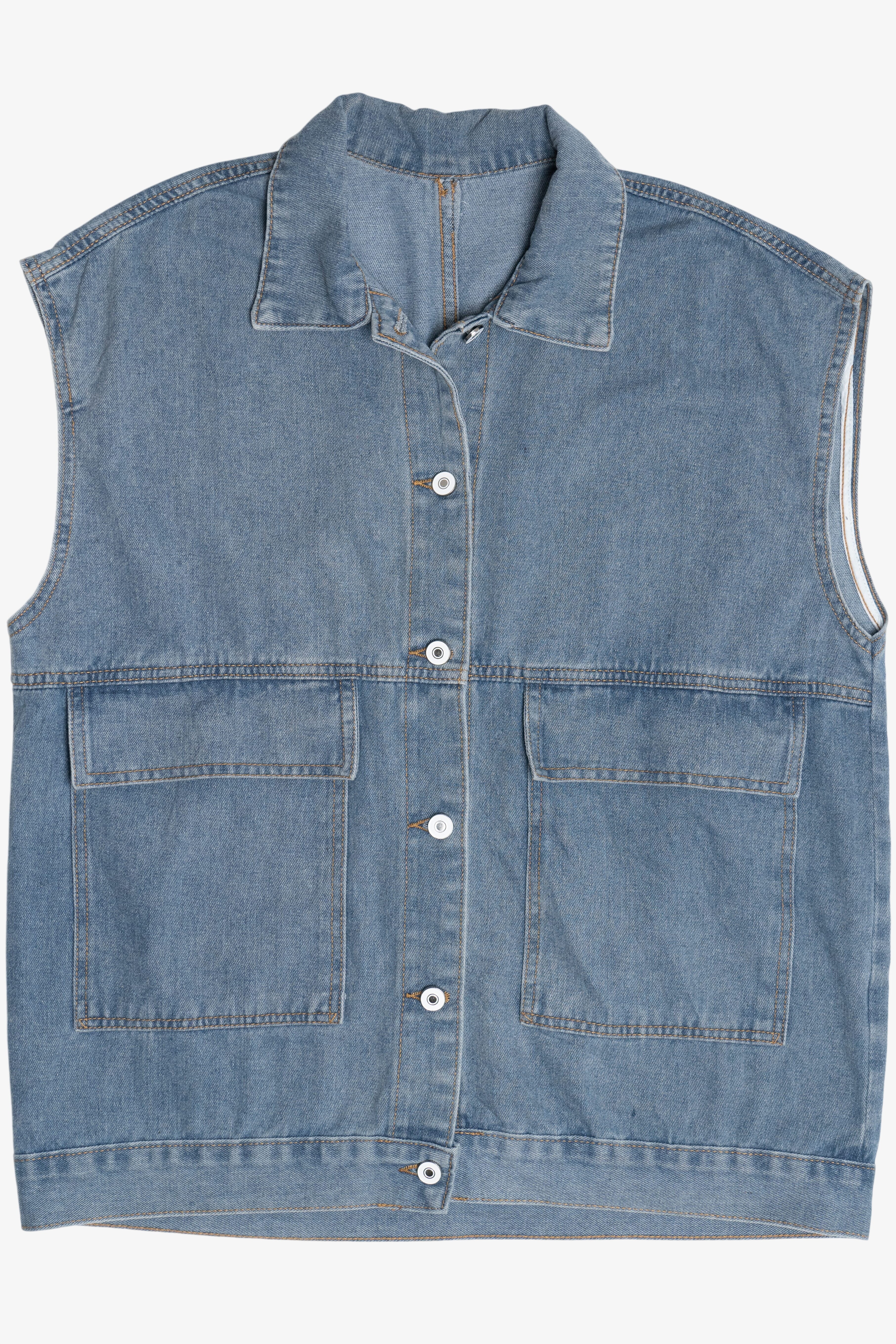 Double Pocket Denim Vest (2010s)