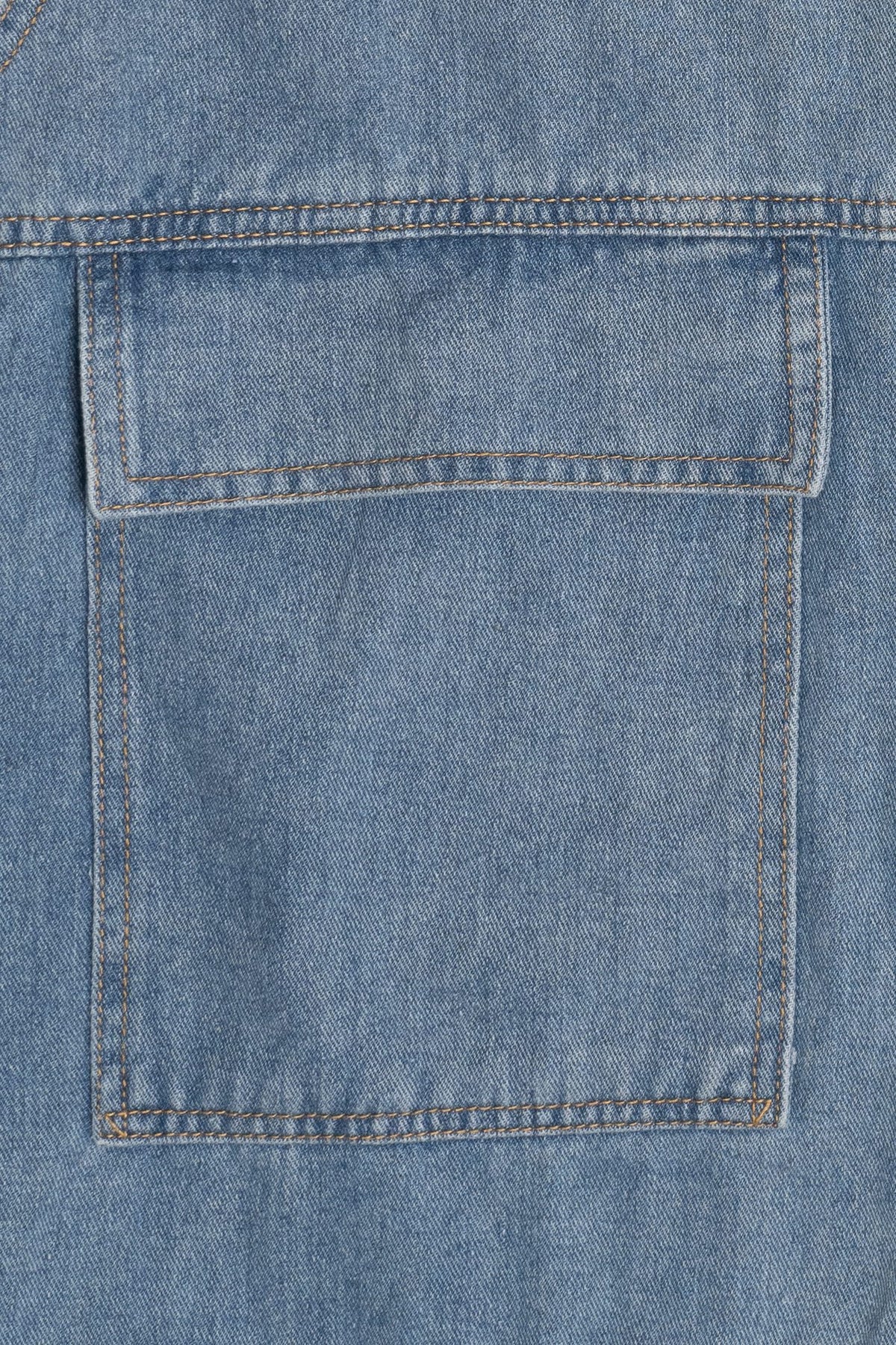 Double Pocket Denim Vest (2010s)