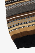 Vintage Brown Geometric Alfred Dunner Vest (1990s)