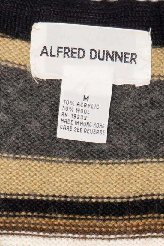 Vintage Brown Geometric Alfred Dunner Vest (1990s)