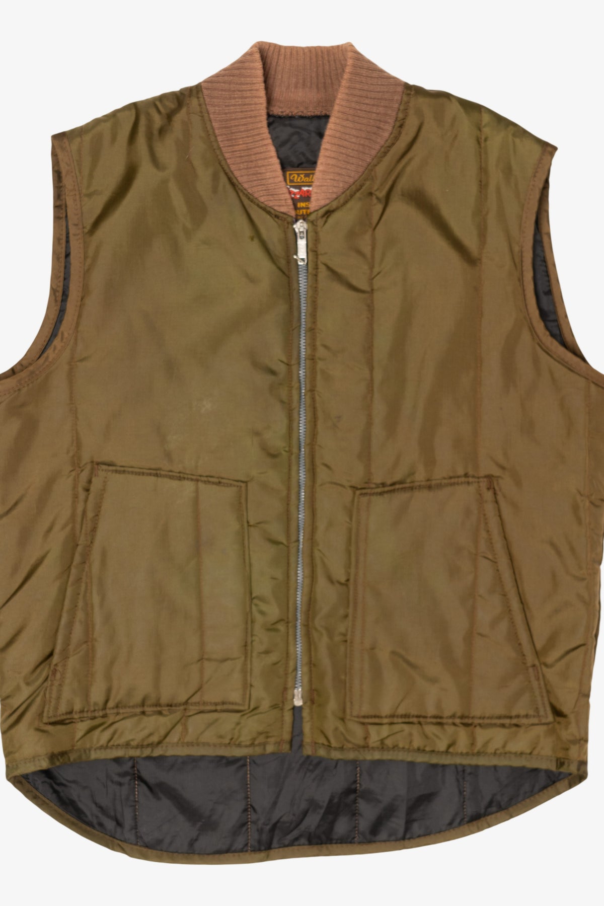 Vintage Olive Walls Blizzard-Pruf Insulated Vest (1980s)