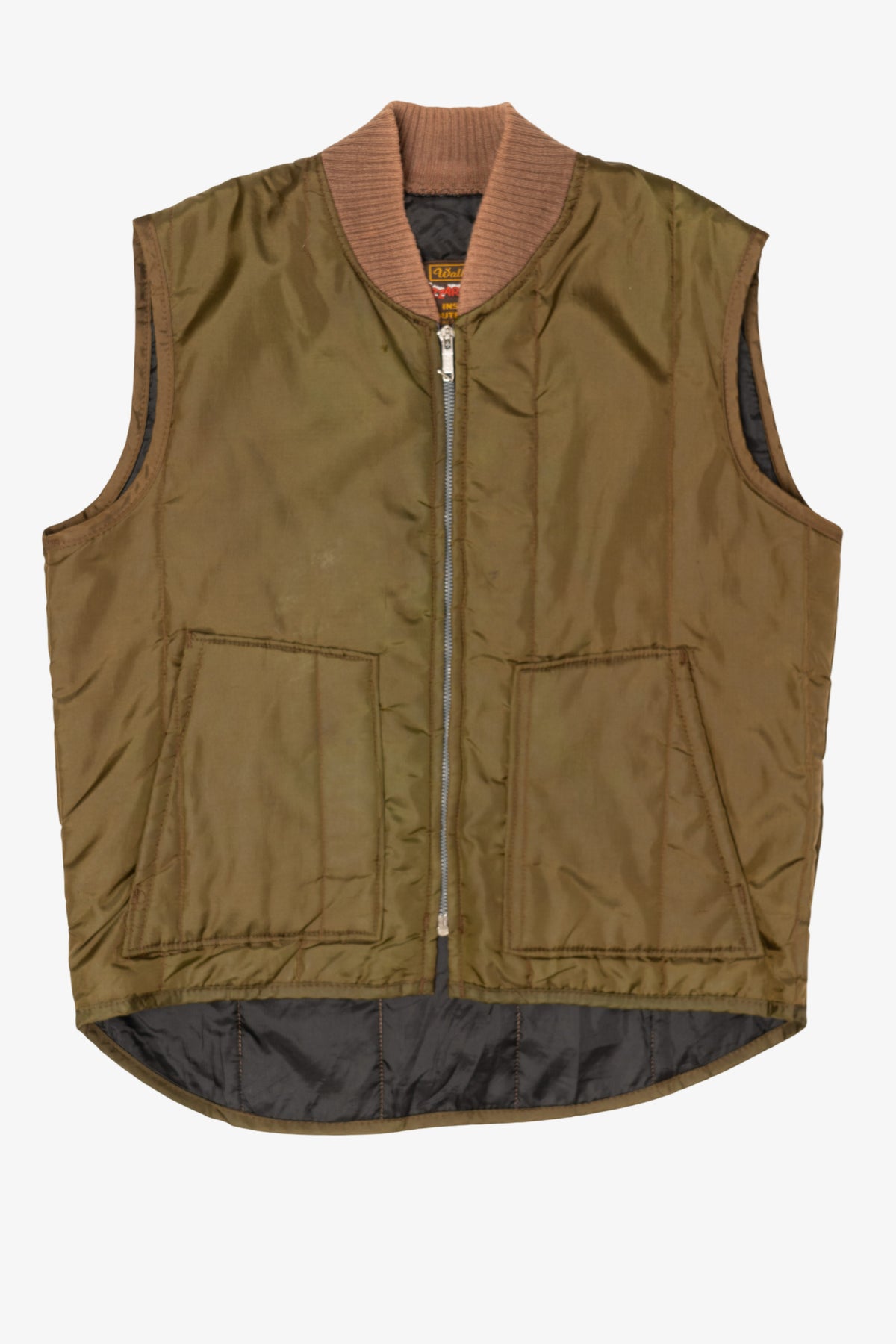 Vintage Olive Walls Blizzard-Pruf Insulated Vest (1980s)