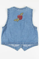 Apple Patches Denim Vest 188