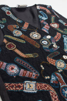 Vintage Woven Watches Vest 190