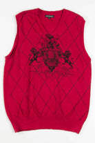 Lion Crest Sweater Vest 219