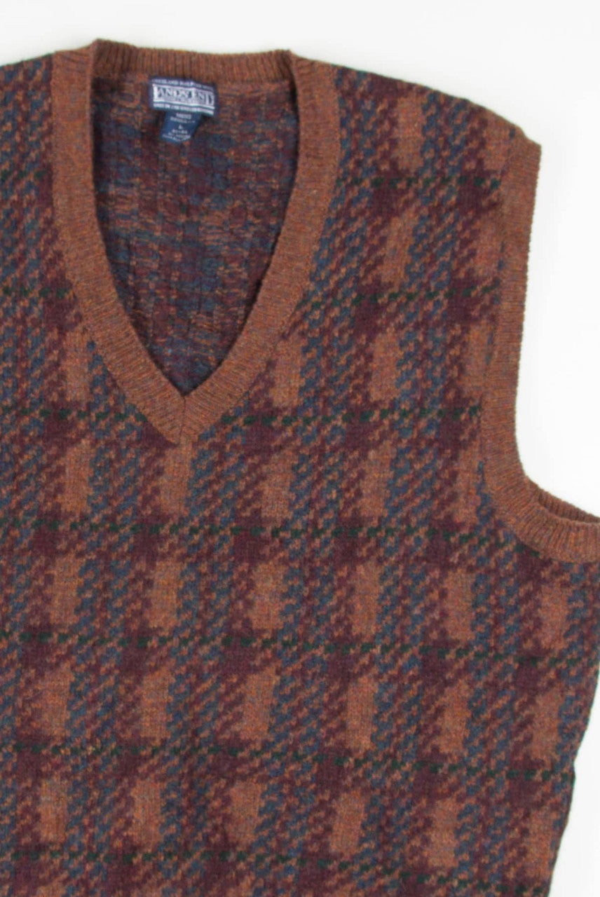 Wool Lands' End Sweater Vest 229