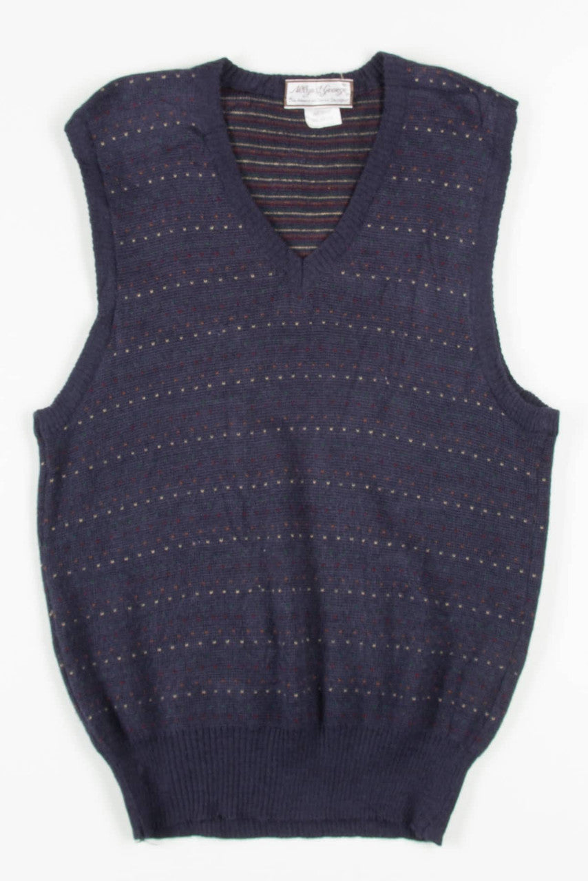 Vintage Allyn St. George Italian Sweater Vest 244