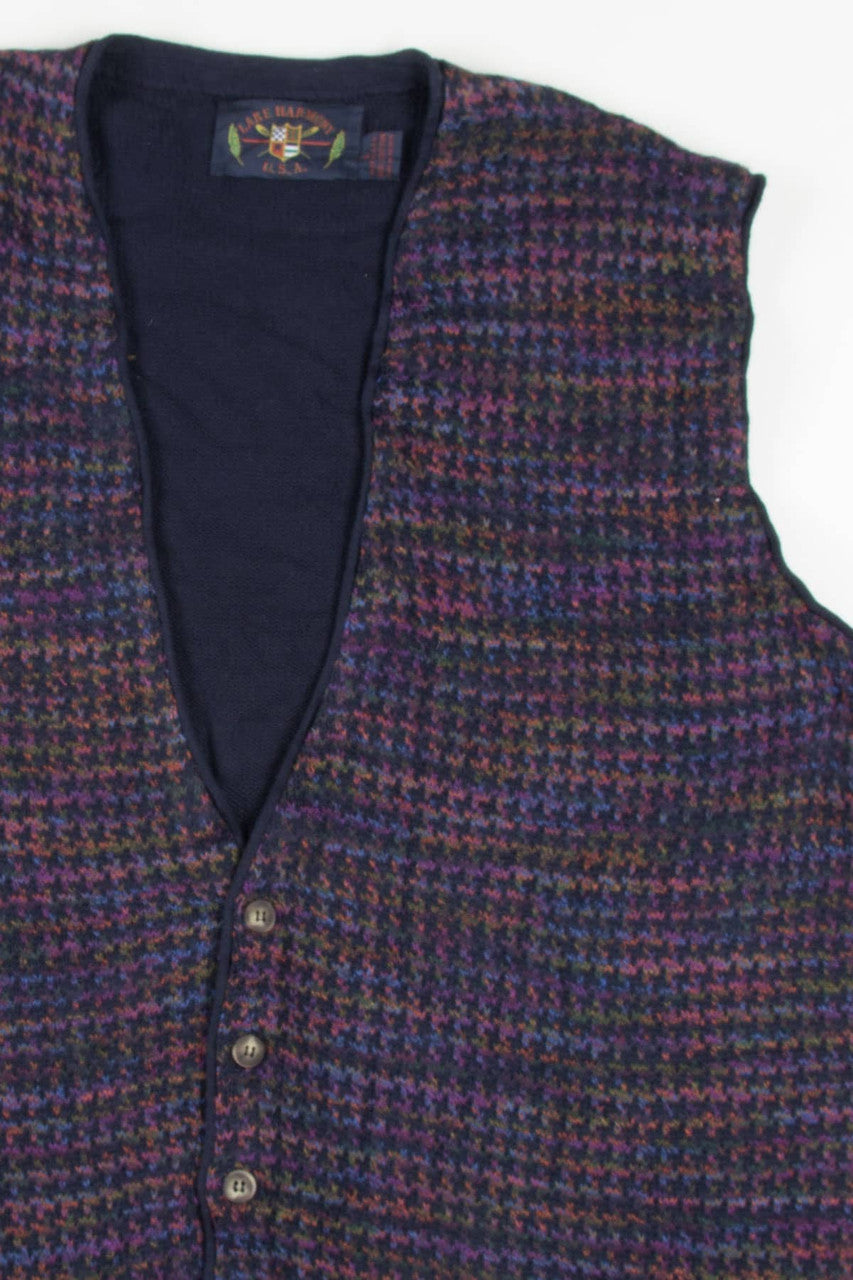Houndstooth Lake Harmony Sweater Vest 257
