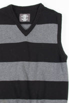 Wide Striped Sweater Vest 263