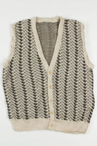 Knit Striped Sweater Vest 265