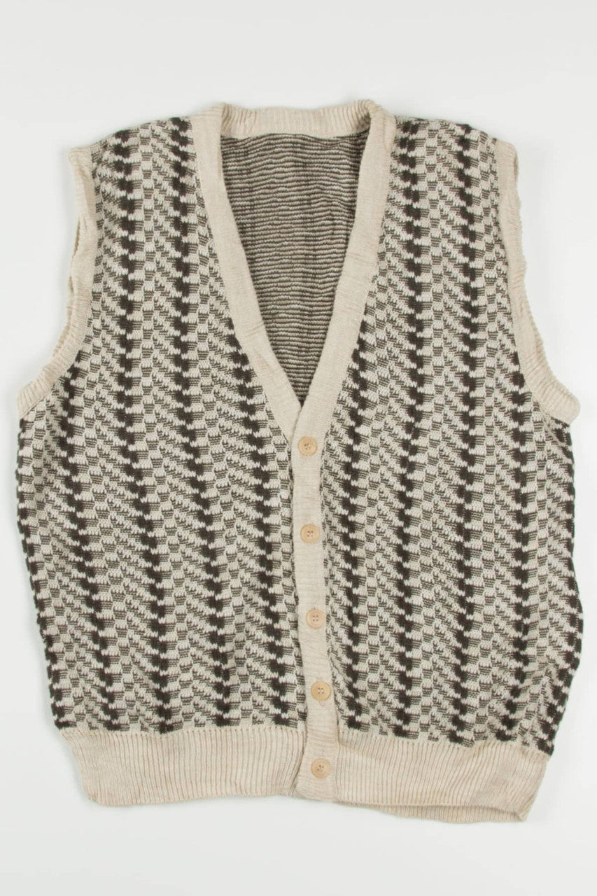 Knit Striped Sweater Vest 265