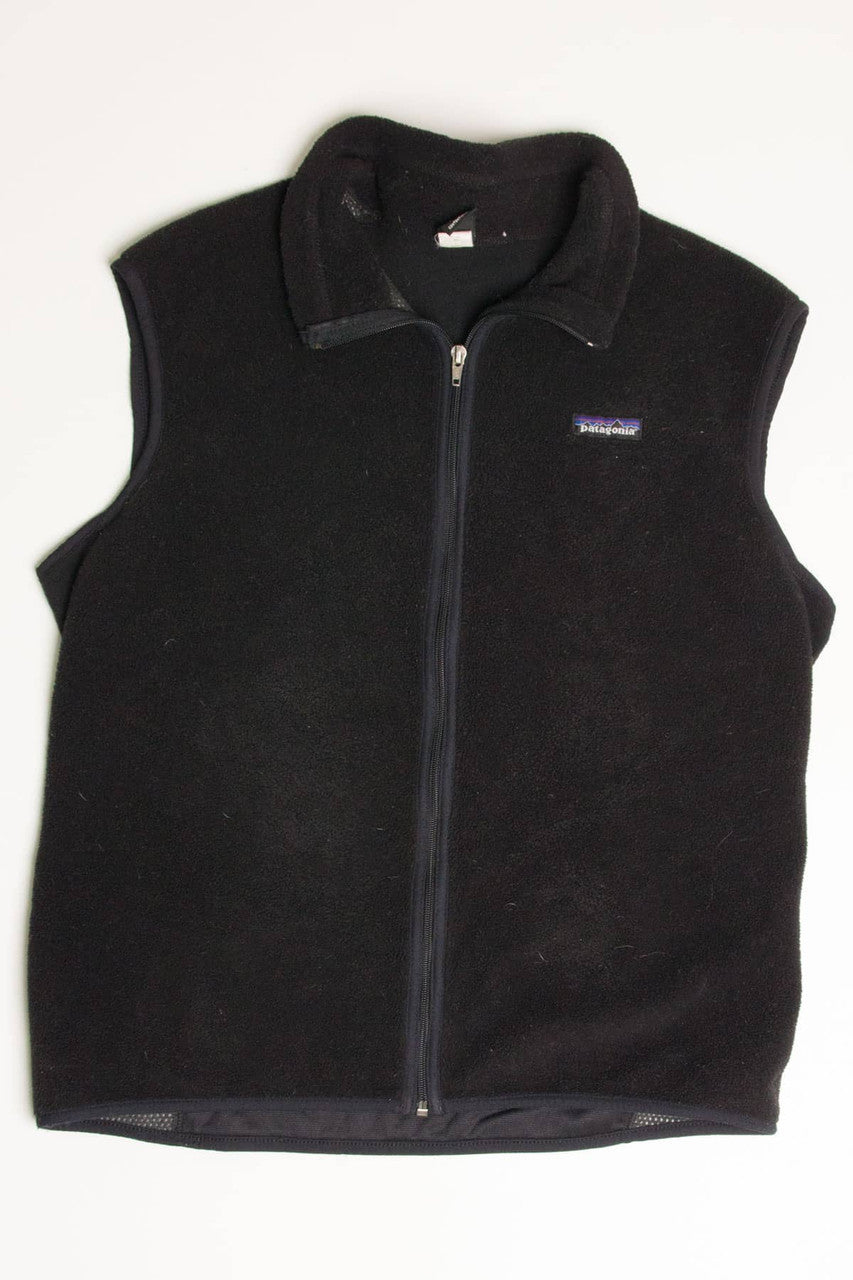 Black Patagonia Fleece Vest 272