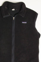 Black Patagonia Fleece Vest 272