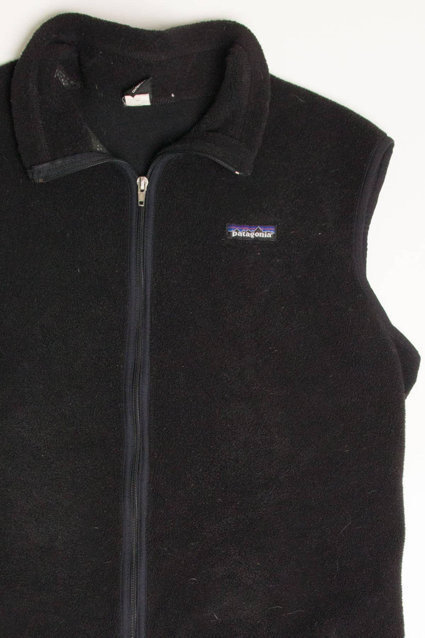 Black Patagonia Fleece Vest 272