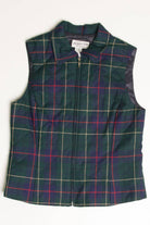 Plaid Quilted Pendleton Vest 277