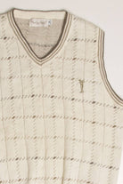Plaid Golfer Sweater Vest 282