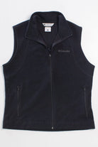 Black Columbia Fleece Vest