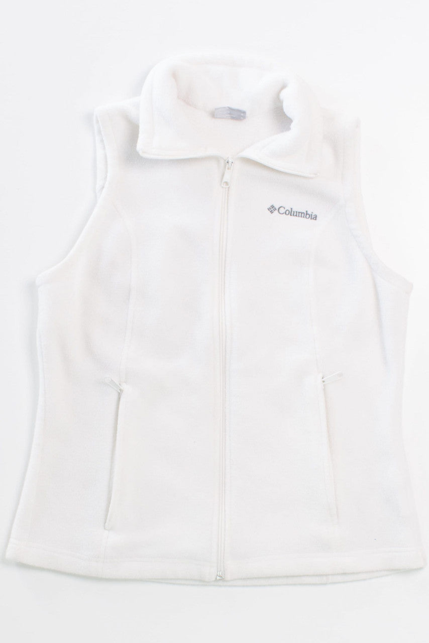 White Columbia Fleece Vest