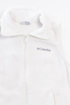 White Columbia Fleece Vest