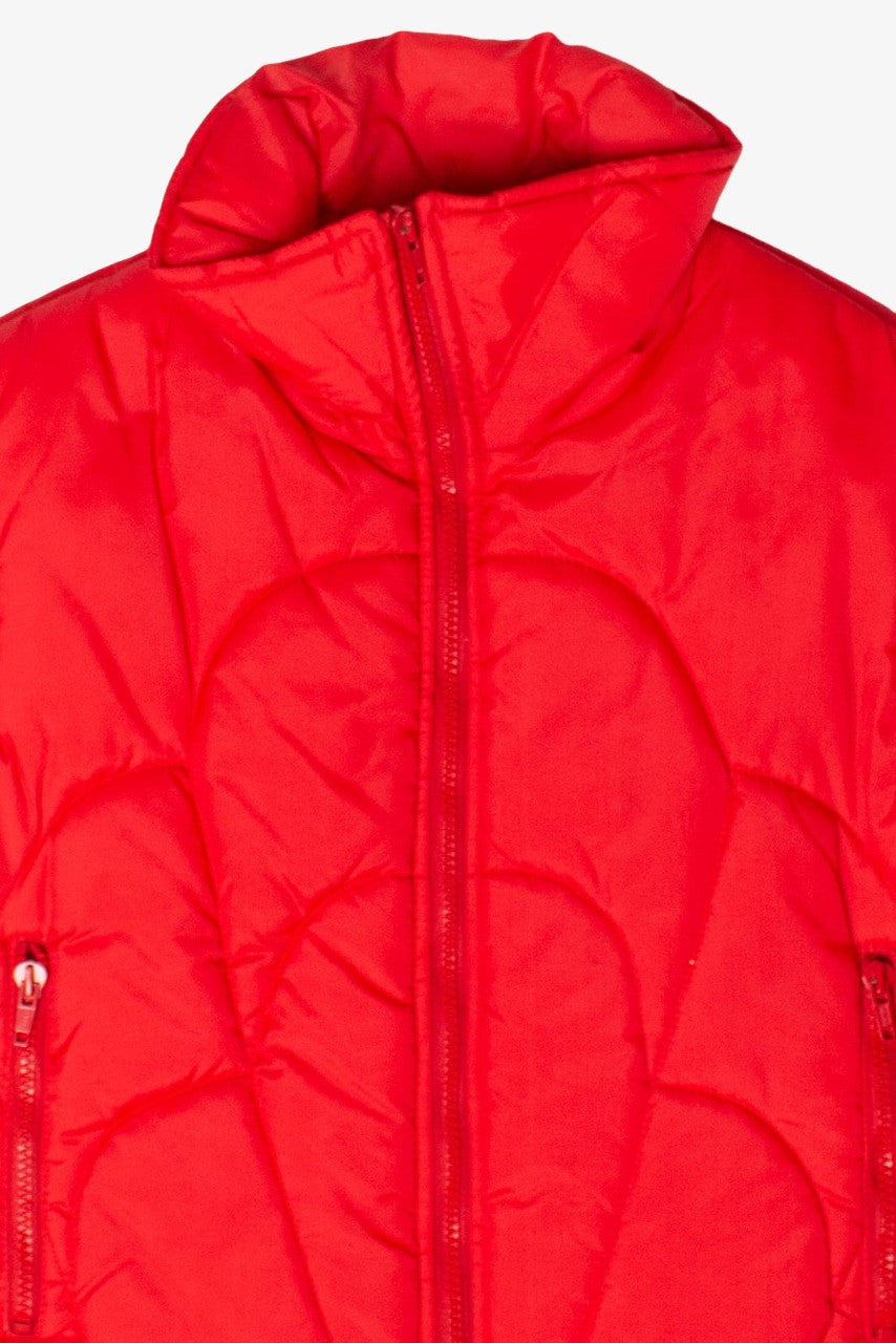 Vintage Red Puffer Vest