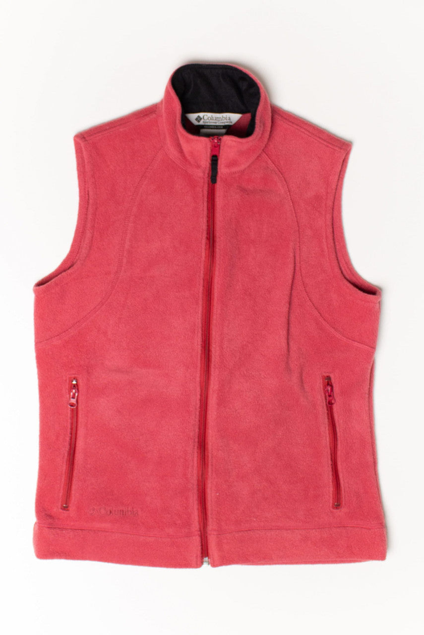 Columbia Fleece Zip Up Vest