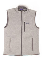 Gray Zip Patagonia Sweater Vest