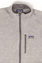 Gray Zip Patagonia Sweater Vest