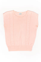 Vintage Pink Sweater Vest