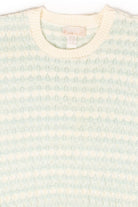 Vintage Light Blue Knit Sweater Vest