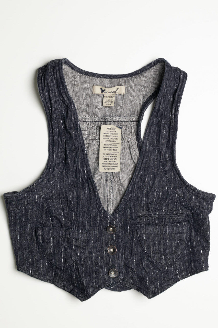 Denim Wet Deal Vest