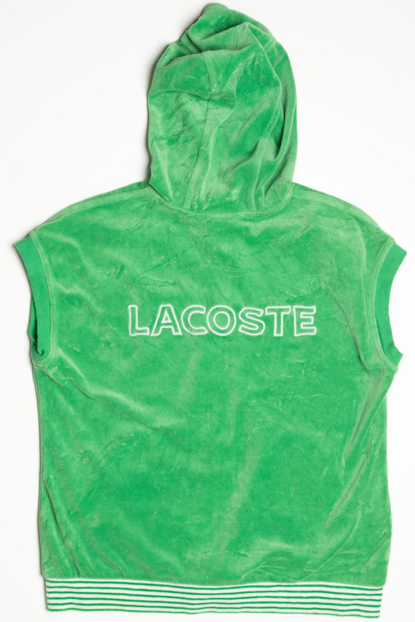 Hooded Fleece Lacoste Vest