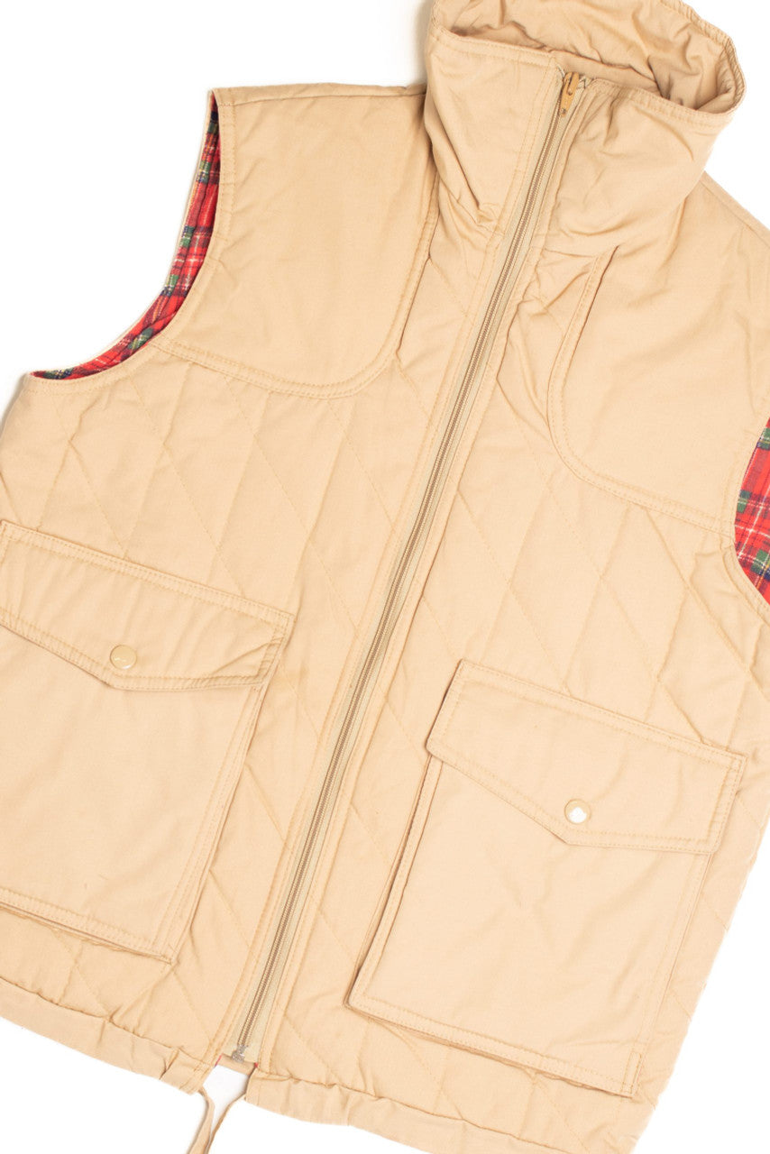 Used Flannel Lined Vest