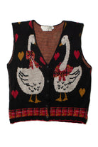Vintage Goose Lovers Sweater Vest (1990s)