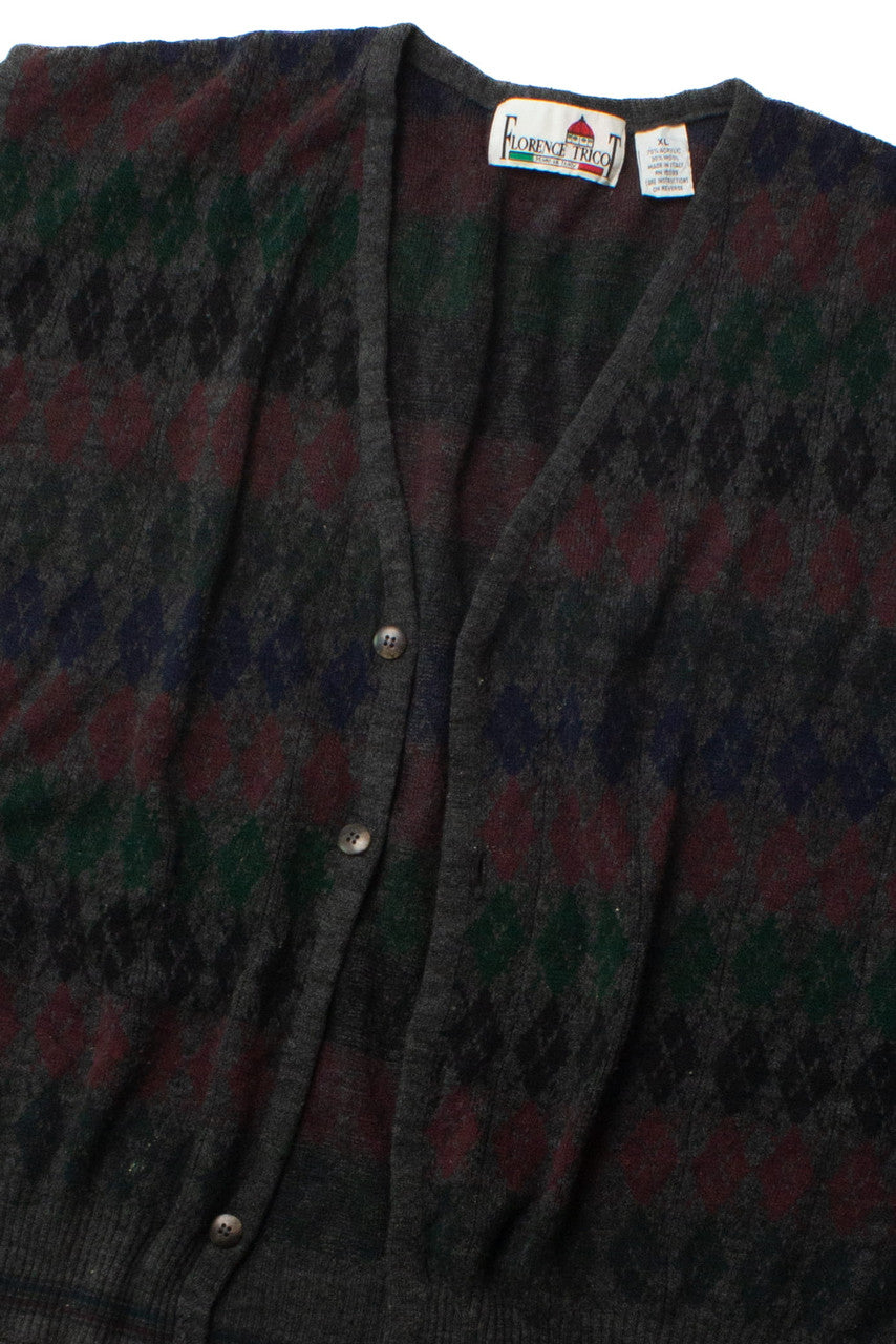 Vintage Florence Tricot Sweater Vest (1990s)