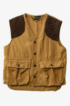Vintage Tan Canvas Ostling Outdoors Fishing Vest (1970s)