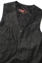 Vintage Highway Hawks Leather Vest (1990s)