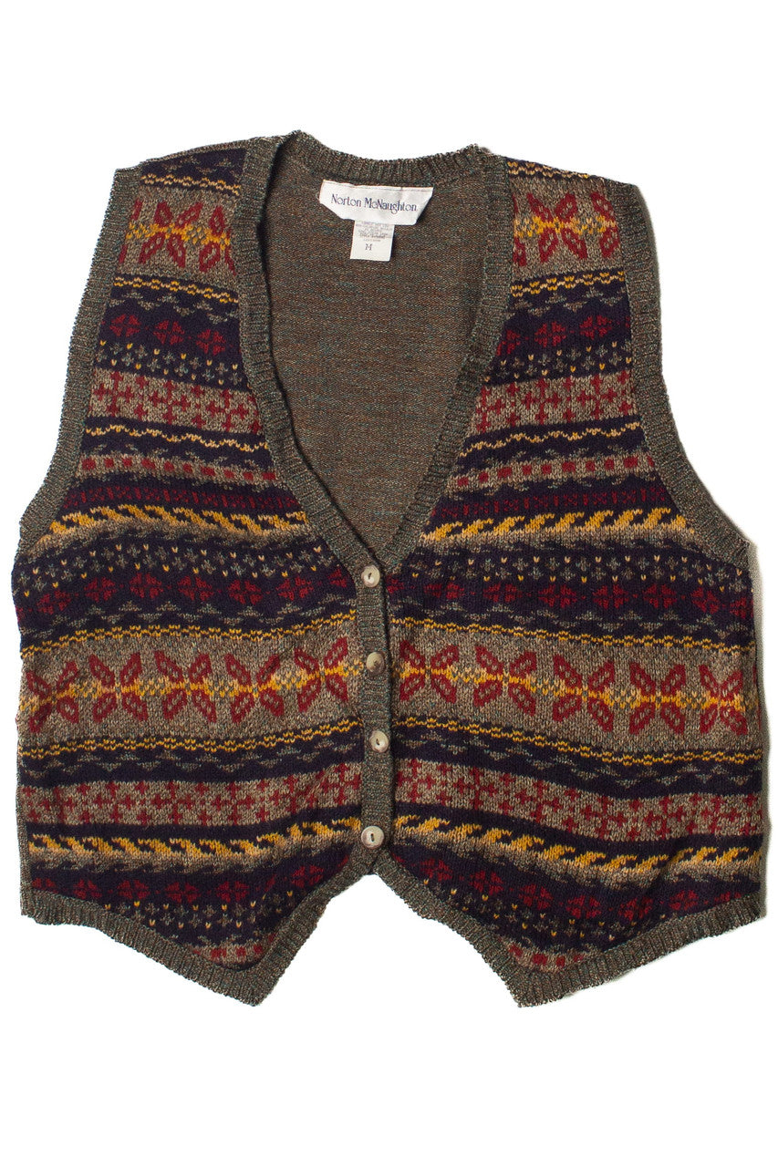 Vintage Norton McNaughton Sweater Vest