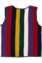 Vintage Deadstock NWT Striped Knitwaves Vest