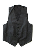 Vintage Gray 4-Pocket Suit Vest (1990s)