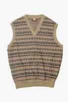 MC Fingerhut Patterned Sweater Vest
