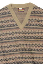 MC Fingerhut Patterned Sweater Vest