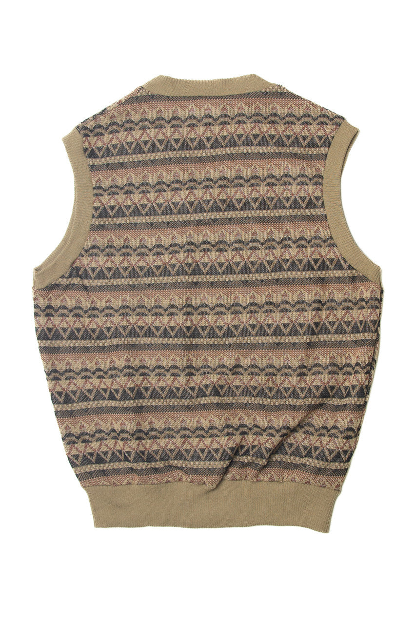 MC Fingerhut Patterned Sweater Vest