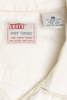 Vintage Levi's Dry Goods Pearl Snap Buttons Lightweight Denim Top (1990s)