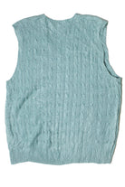 Vintage Polo By Ralph Lauren Cable Knit Sweater Vest (1990s)