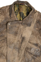 Vintage Leather Puffer Vest (1980s) 681