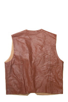 Vintage The Boss Leather Vest (1970s)